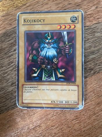 Carte Yu-Gi-Oh! Kojikocy DDK-F008 1996