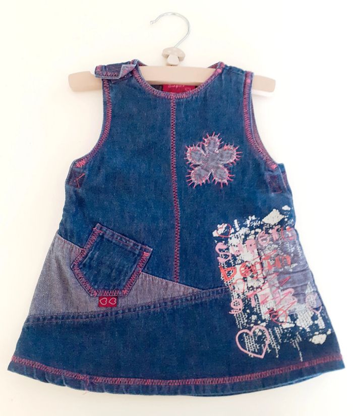 Robe en jean - 12 mois