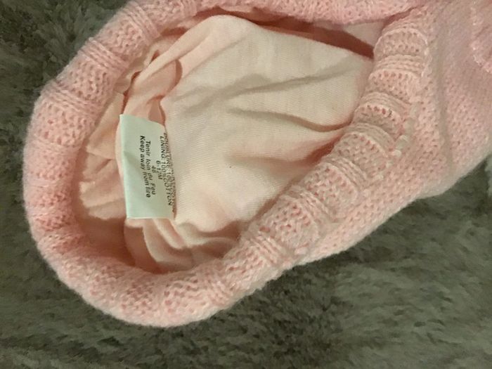 Cagoule rose doublée taille 6/12 mois (1223) - photo numéro 3