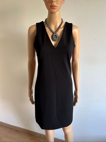 Robe noire sans manches avec strass Morgan taille XS comme neuve