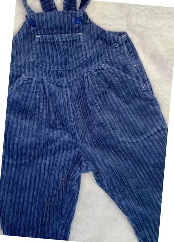 Salopette vintage bébé 6 mois