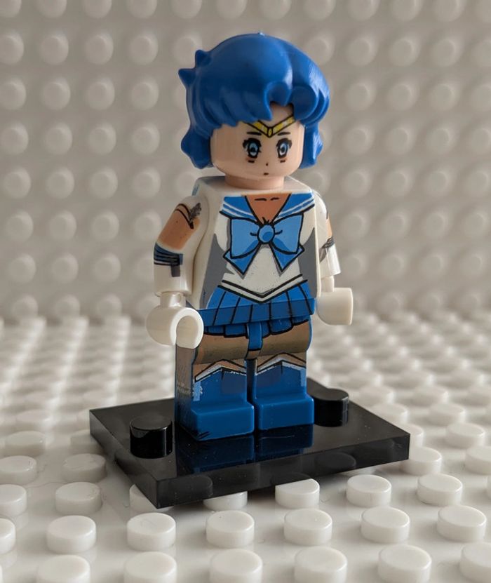 Figurine Sailor Moon : Sailor Mercury , style lego