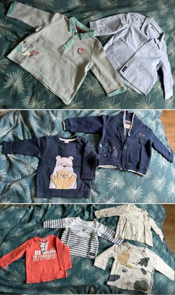 Lot de vêtements hiver bébé garçon 9 mois