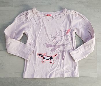 T-shirt ml fille DPAM 6 ans