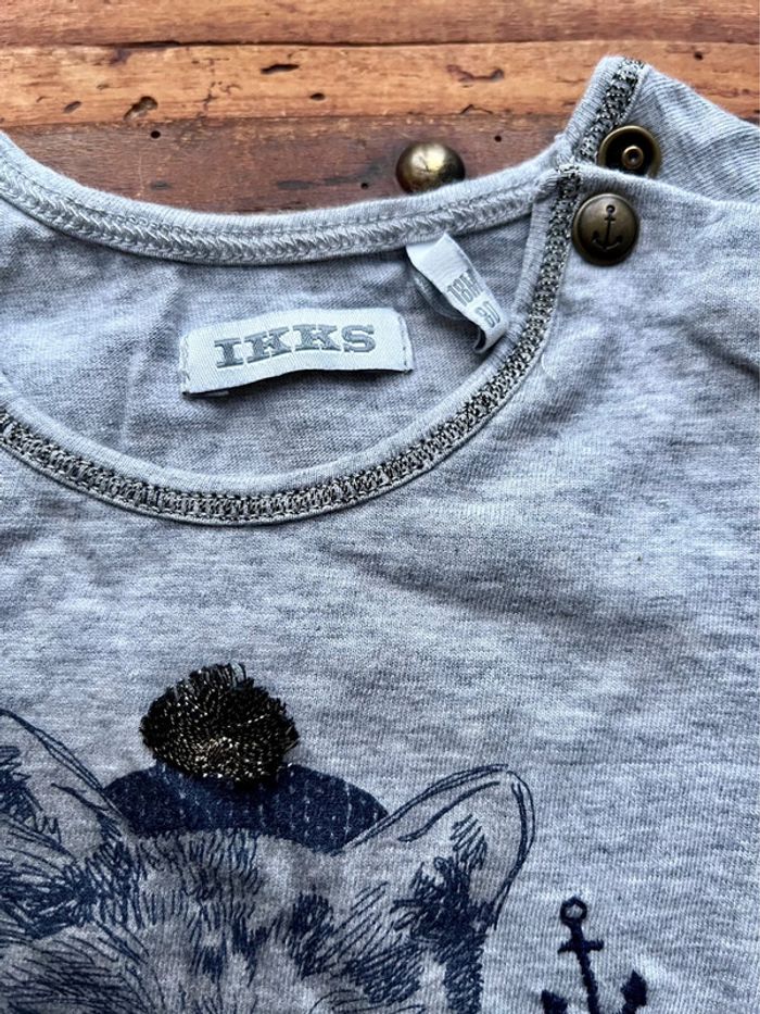 T-shirt IKKS 18 mois - photo numéro 3