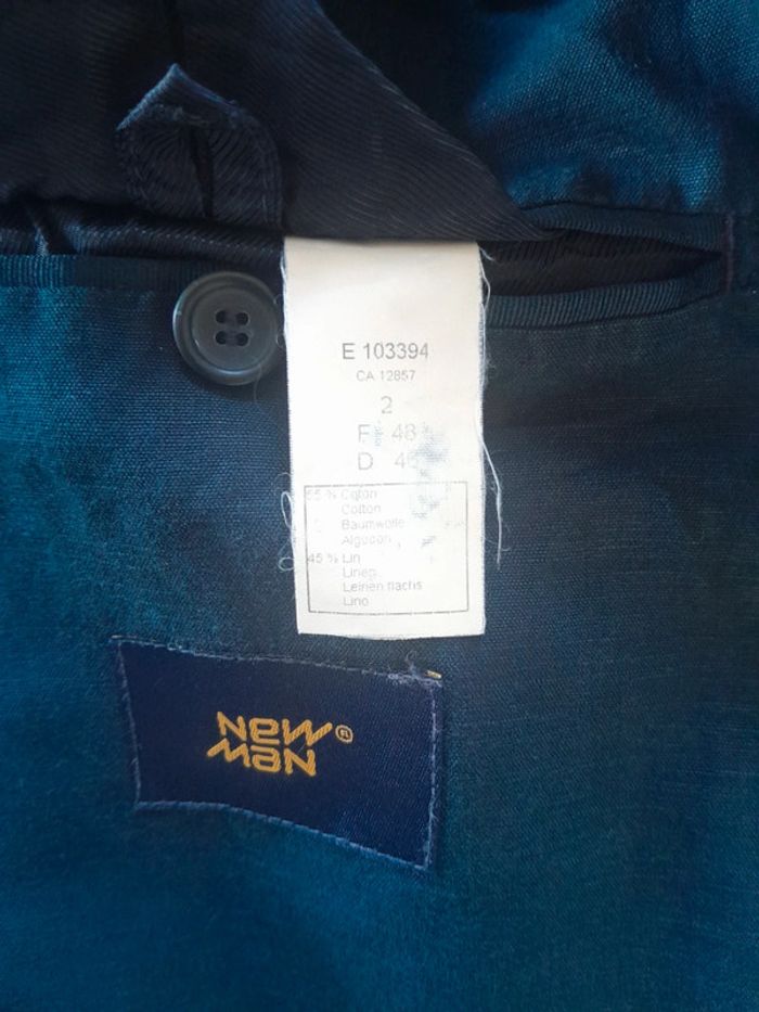 Veste blazer lin coton New Man - photo numéro 4