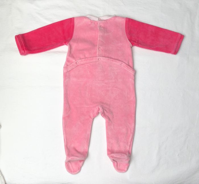 Pyjama velours Absorba 6 mois - photo numéro 3