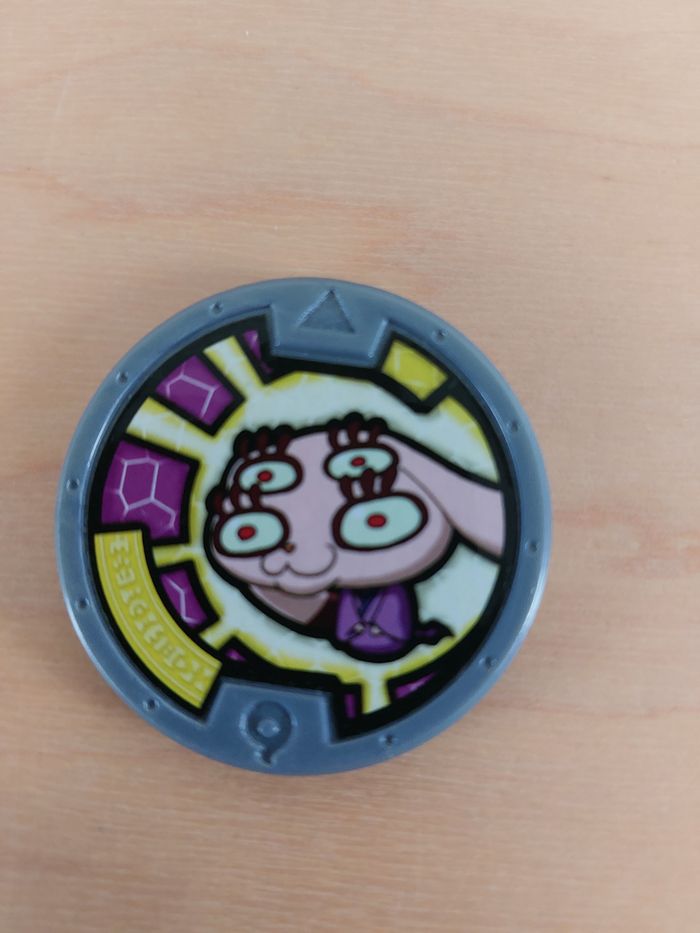 Lot de 4 médailles Yo-Kai Watch série 1 - photo numéro 3
