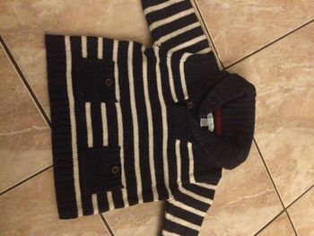 Pull marin obaibi 12 mois garcon