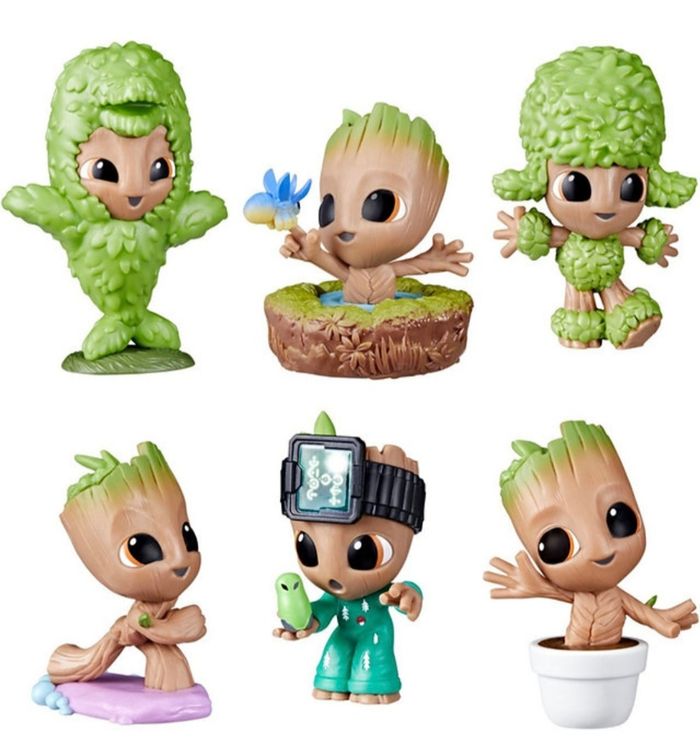 Une boîte Marvel I Am Groot Collection de figurines - photo numéro 3