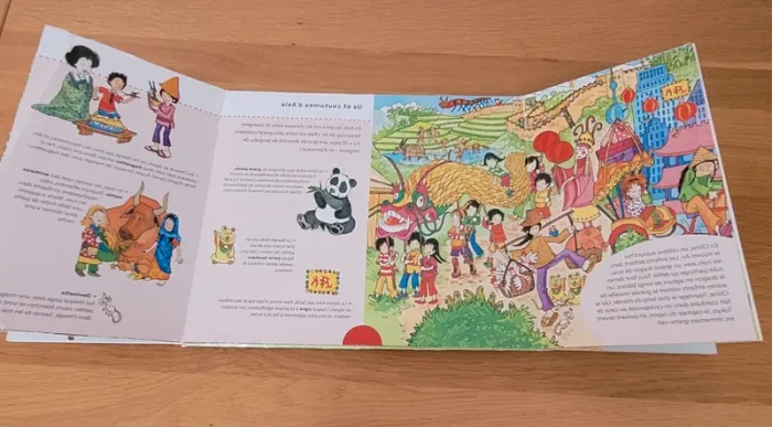 Livre enfant Le Tour du Monde – Panorama à déplier 🌍📖 - photo numéro 6