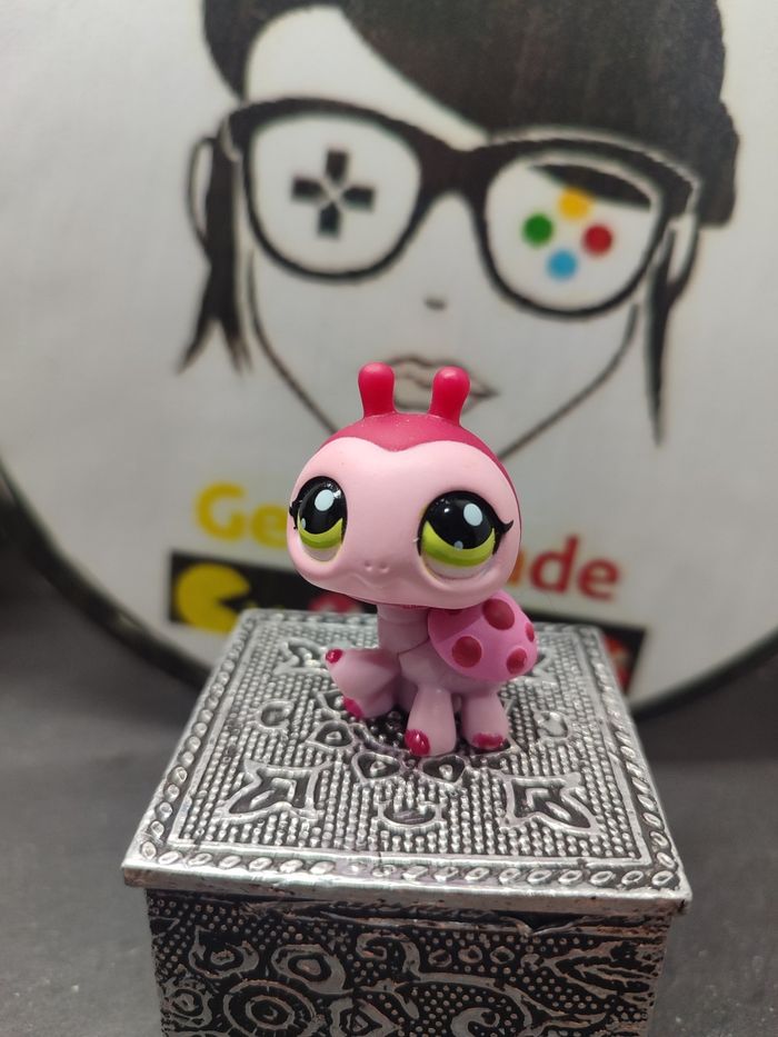 Lps01061 My Littlest Petshop Lps Pet Shop Authentic Coccinelle Ladybug 1474