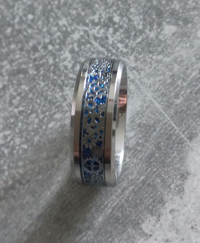 Bague homme engrenages - photo numéro 4
