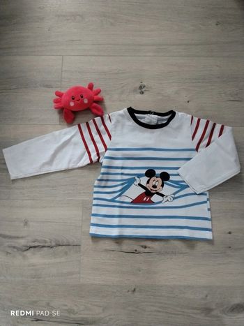 Tee-shirt Mickey manches longues 23 mois