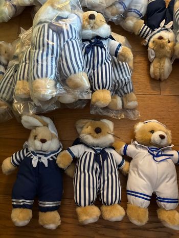 Lot peluche marins destockage