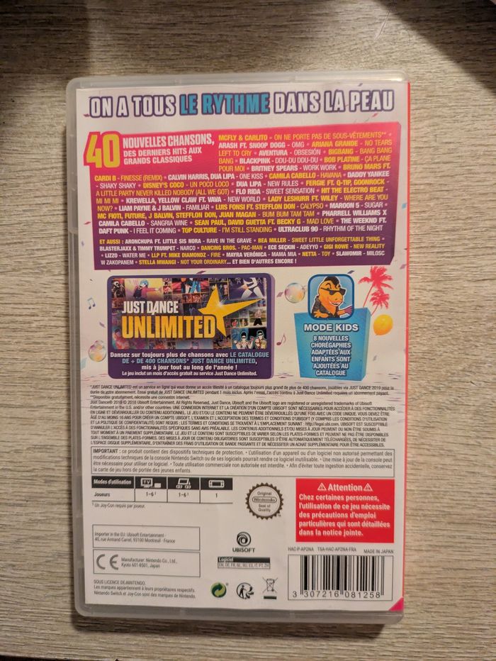 Jeu Switch juste dance 2019 - photo numéro 2