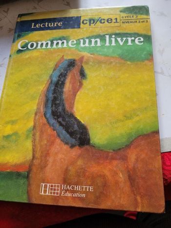 Comme un livre lecture cp/ce1
