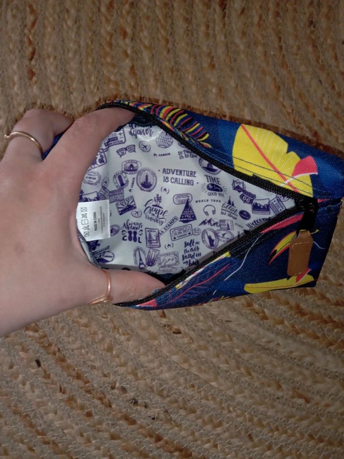 Pochette avant tropicale toucan été - photo numéro 7