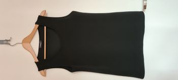 Top sans manche noir neuf - L - In Extenso