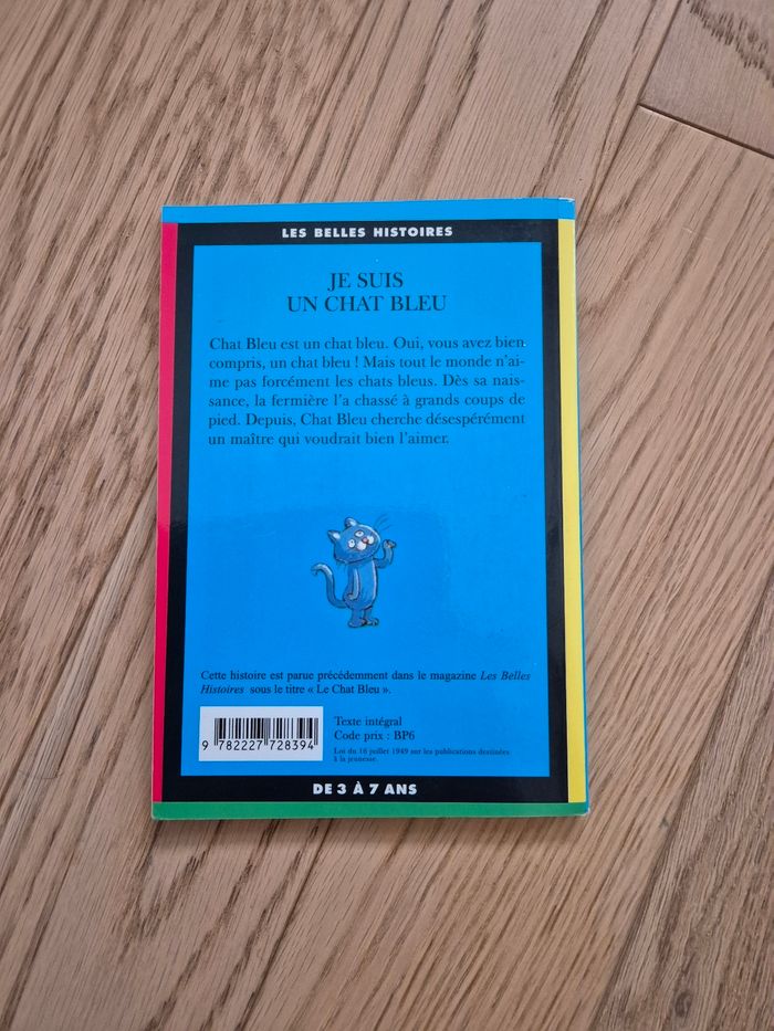 Livre Je suis un chat bleu 📚 - photo numéro 2