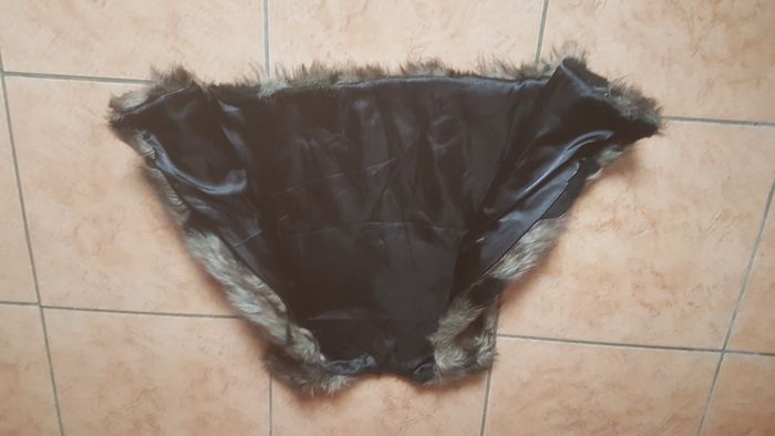 Boléro fourrure femme 36 noir et marron - photo numéro 2