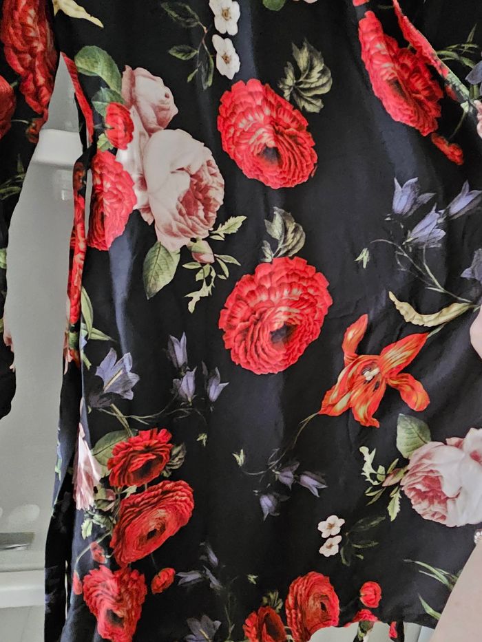 Robe portefeuille imprimée fleurs Superdry 38/40 - photo numéro 6