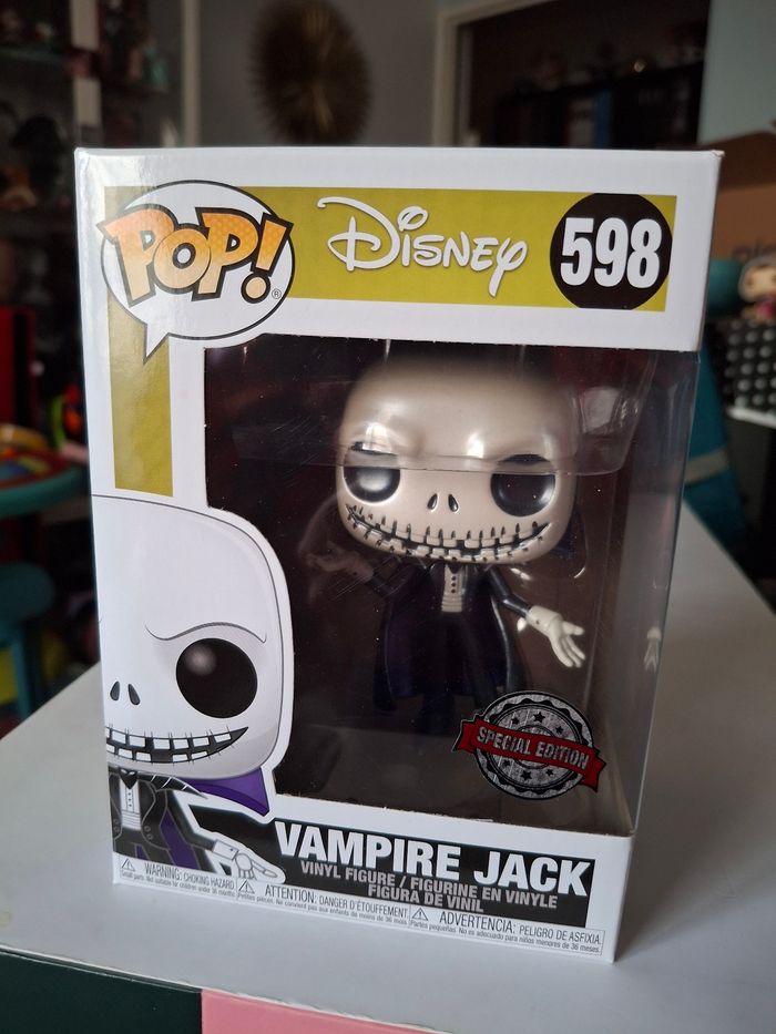 Funko pop Vampire Jack metallic special edition
