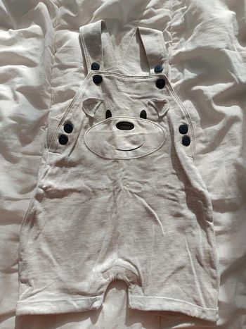 Salopette dopodopo 6/9m neuf