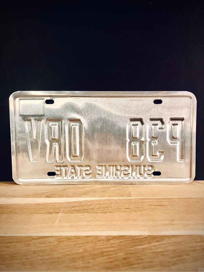 Authentique plaque d'immatriculation vintage Florida USA - My Florida Sunshine State - photo numéro 4