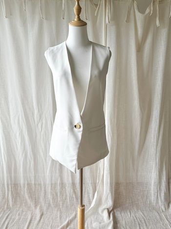 Blazer sans manches stradivarius