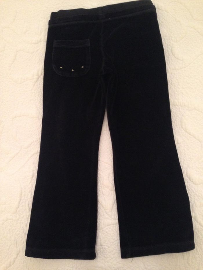 Pantalon  en jersey de velours lisse - photo numéro 3