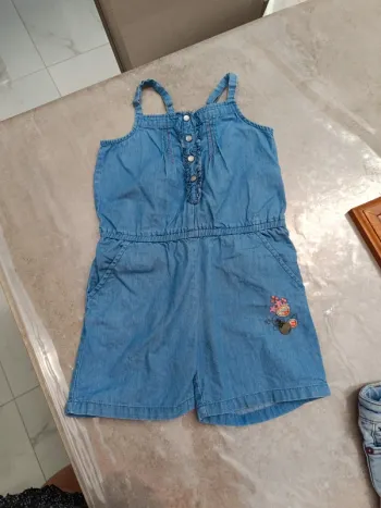Combishort en jean La compagnie des petits 6 ans