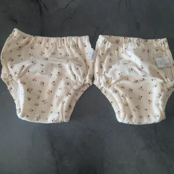 Lot 2 culottes d'apprentissage entraînement propreté bébé fille 2/3 ans 100cm