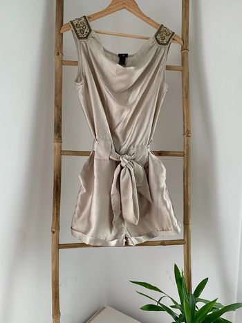 combi short H&m beige taille M