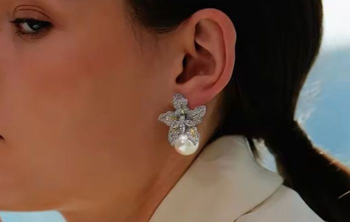 Boucles d oreilles perles - photo numéro 2
