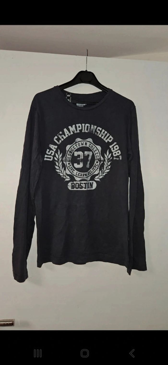 Tee-shirt manche longue homme Jules taille S