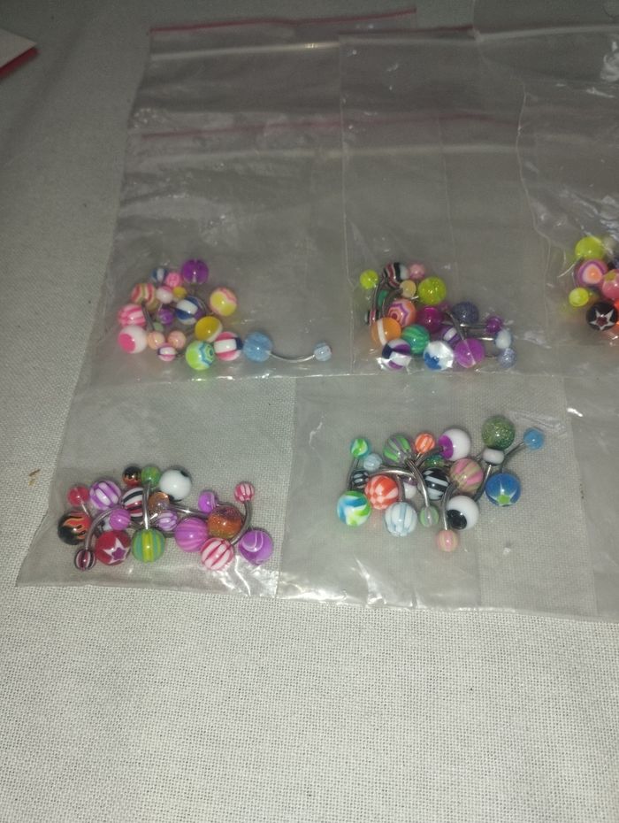 Lot 80 piercings nombril NEUF !!!! - photo numéro 2