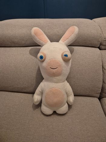Grande peluche Lapin crétin