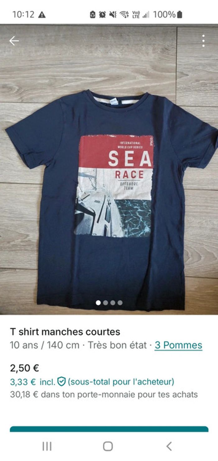 Lot 11 t shirts et polos manches courtes - photo numéro 10