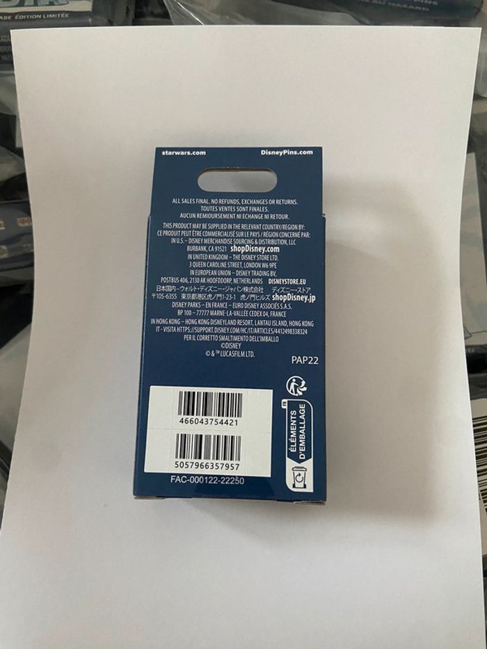 Pin's boîte mystère Star Wars Hoth 2023 Disney Parks édition limitée NEUF - photo numéro 5