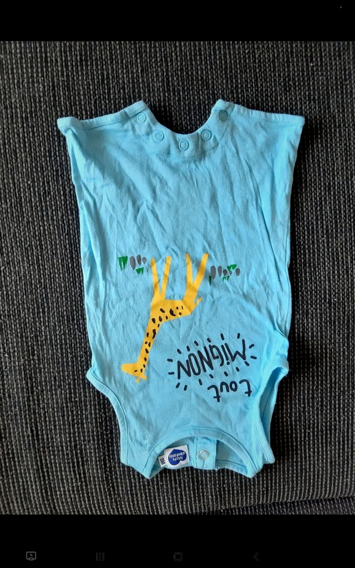 Barboteuse sans manches