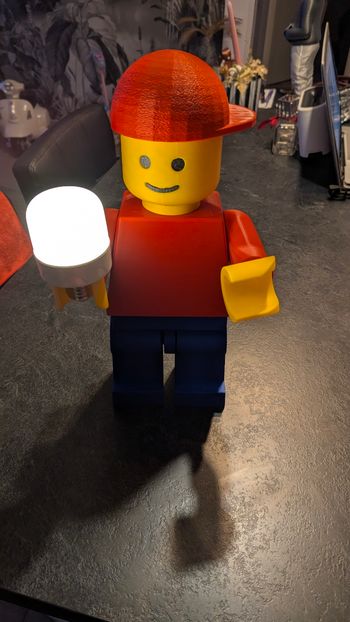 Statue lego xxl led 