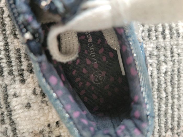 Baskets jeans Lulu castagnette pointure 28 - photo numéro 3
