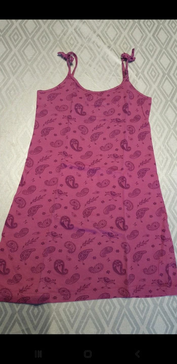 Robe légère violette 10 ans