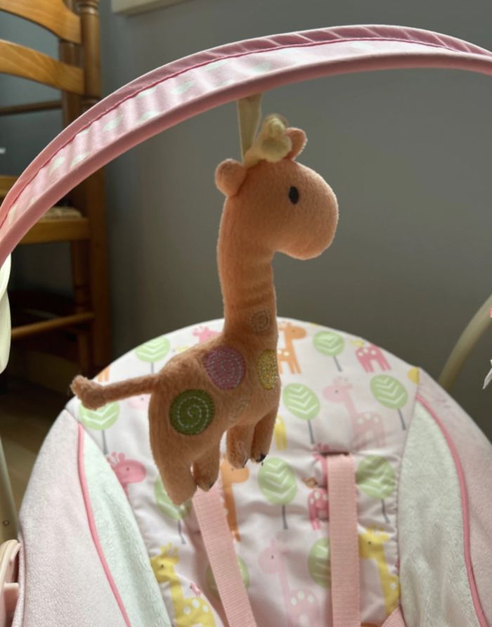 Balancelle bébé rose - photo numéro 4