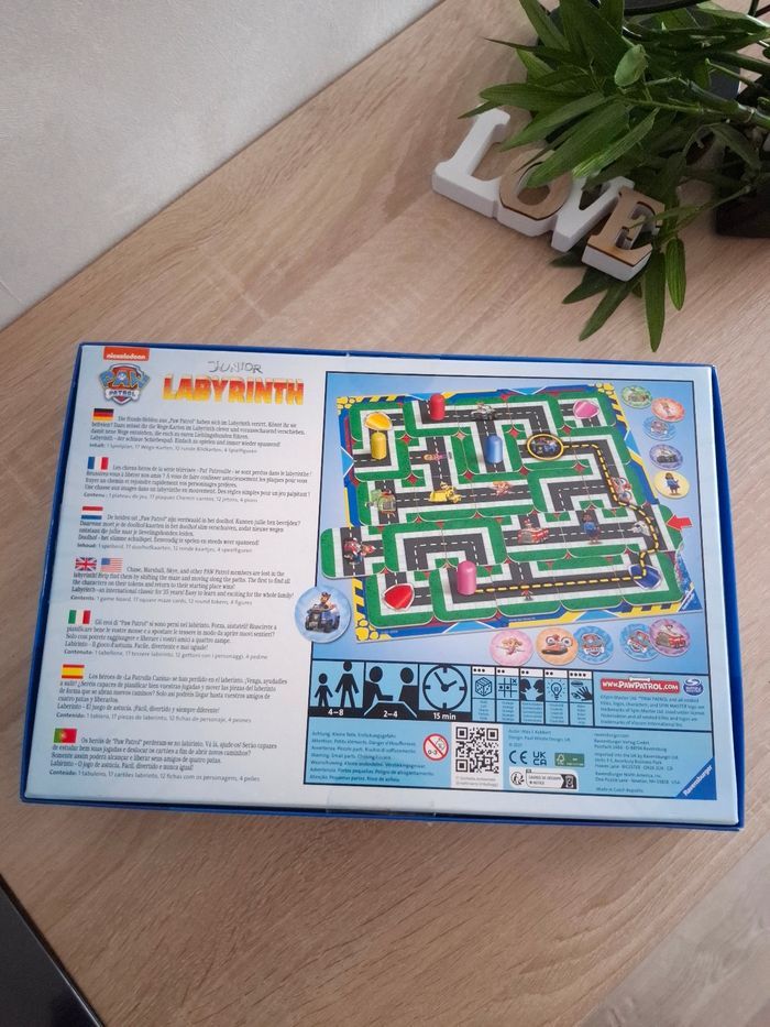 Jeu de société : Labyrinthe Pat’Patrouille - photo numéro 2
