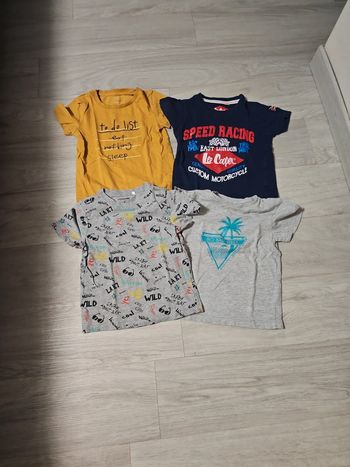 Lot 4 tee-shirts