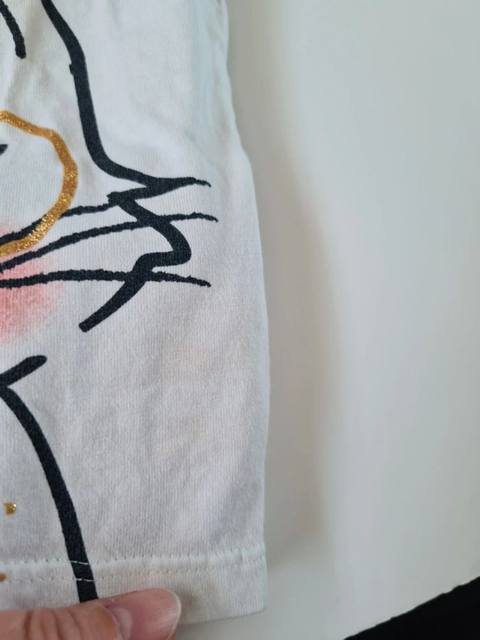 T-shirt manches longues chat gemo 18mois - photo numéro 3