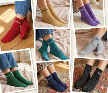 Chaussettes à paillettes