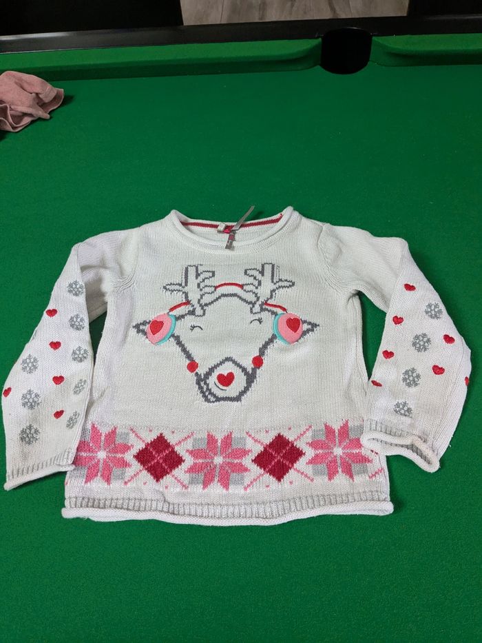 Pull noël fille 3 ans